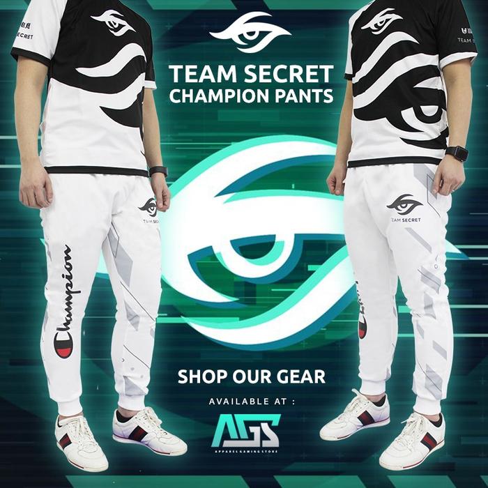 CELANA GAMING PANTS - SECRET CHAMPION 