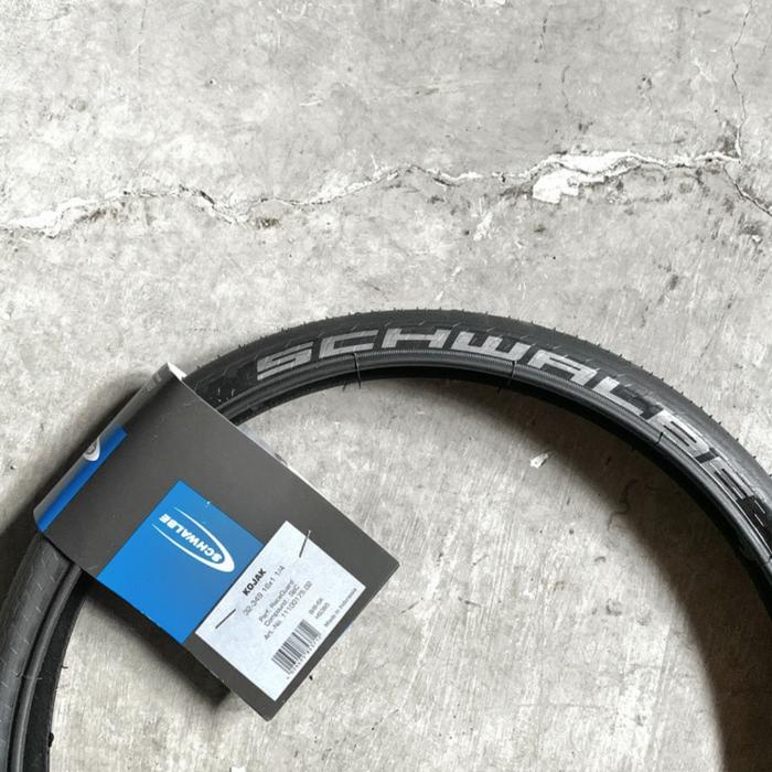 Jual ban luar schwalbe kojak 16 349 1 3/8 plus sepeda lipat brompton fnhon  - Kota Tegal - Johan | Tokopedia