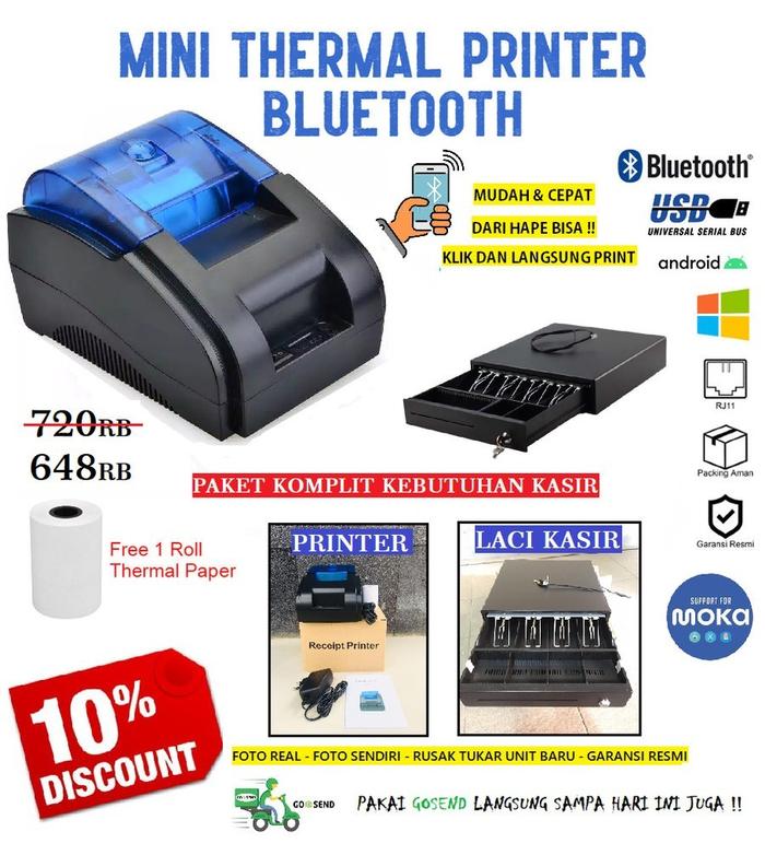 Jual PAKET MESIN KASIR PRINTER 