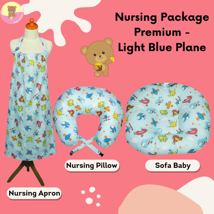 nursing pillow on plane