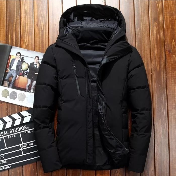 Gambar jaket winter pria/jaket musim dingin/jaket kembung/jaket murah - Hitam, M dari LJjaket undefined Tokopedia