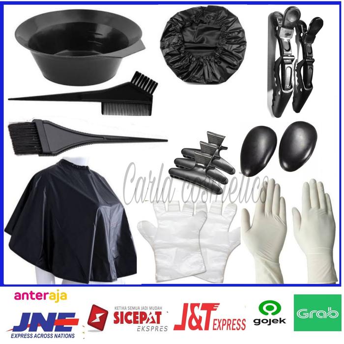 Jual 1 set perlengkapan alat cat rambut - Jakarta Pusat - Carla ...