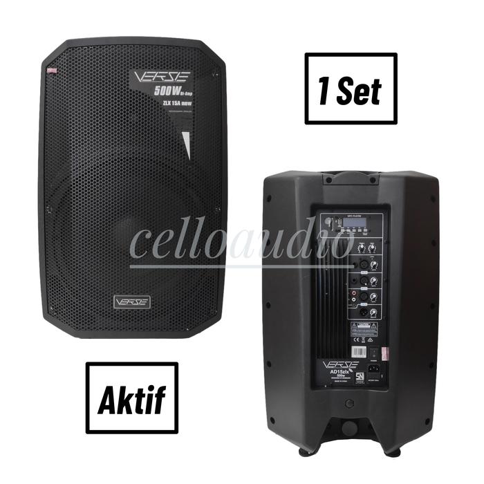 Jual Speaker Aktif 15 Inch Verse Zlx 15a Active Speaker Zlx15a New 1 Set Jakarta Barat Celloaudio Tokopedia