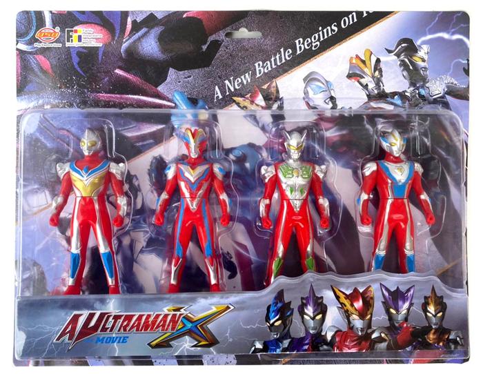 Gambar Ultraman X Mainan Figure 4 Pcs Kado Ulang Tahun Anak - JUBAH dari Ciustoys undefined 4 Tokopedia