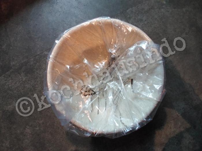 Gambar Banneton Oval Plastic Chocolate with Liner Dough Proofing Roti - Bulat 20x9cm dari Kochindo undefined Tokopedia