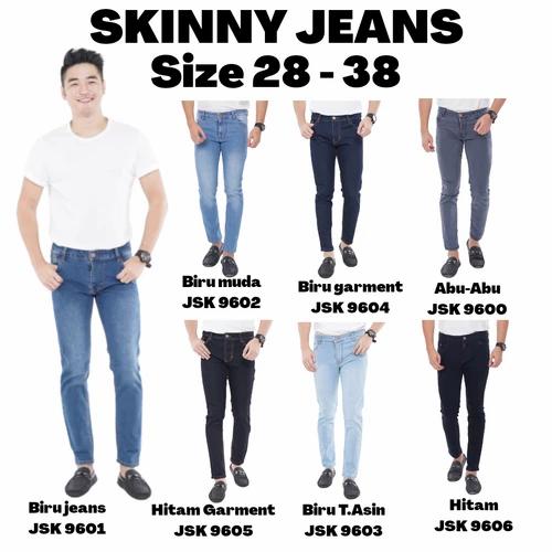 Jual Celana Skinny Jeans Pria Jumbo BIG 