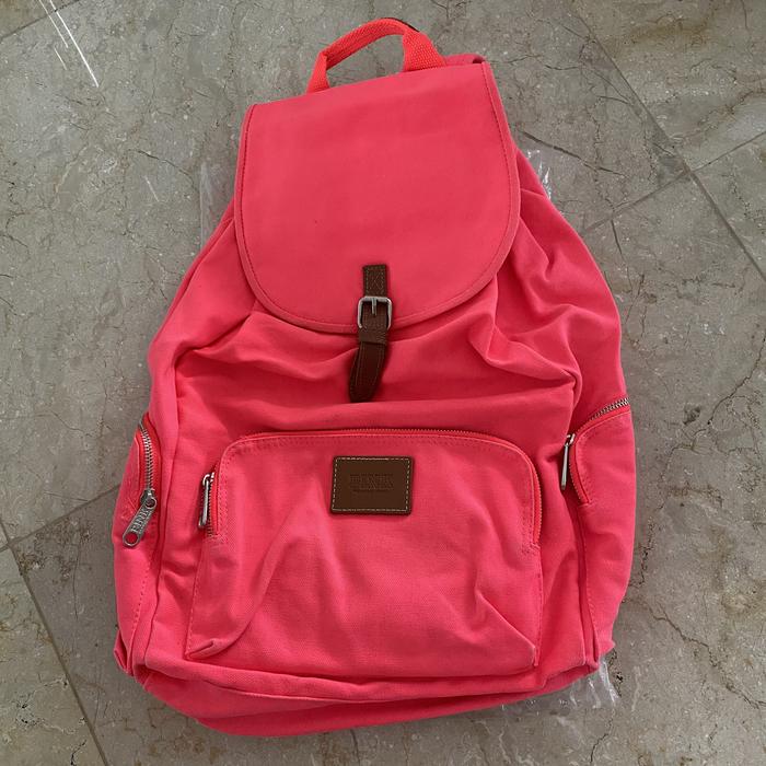 Jual Backpack Pink Victoria Secret 
