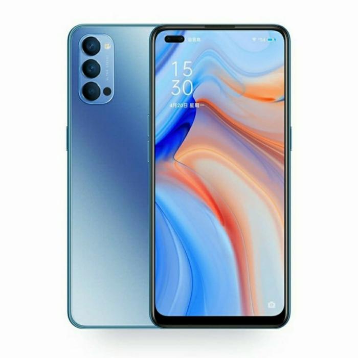 Gambar OPPO Reno 4 8/128GB Garansi Resmi oppo Indonesia - Biru dari Hendri Celular undefined Tokopedia