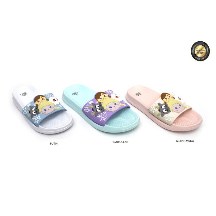Jual TSUM-TSUM SANDAL WANITA TANGGUNG CH420020WT Putih, 32