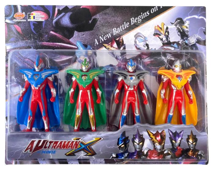Gambar Ultraman X Mainan Figure 4 Pcs Kado Ulang Tahun Anak - JUBAH dari Ciustoys undefined 3 Tokopedia