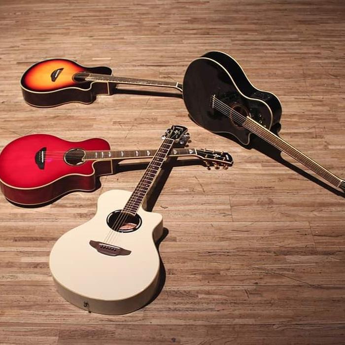 Gambar GITAR ELEKTRIK AKUSTIK YAMAHA APX 600 - Hitam dari Star Music-Yamaha ID Official undefined Tokopedia