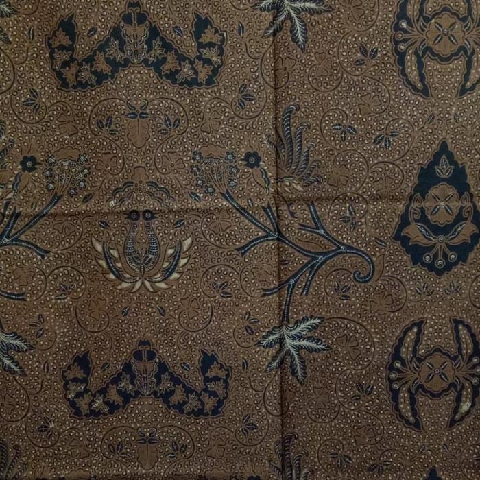 Gambar kain panjang full tulis motif pakem keraton(wahyu temurun) - Cokelat dari butik tatik undefined Tokopedia