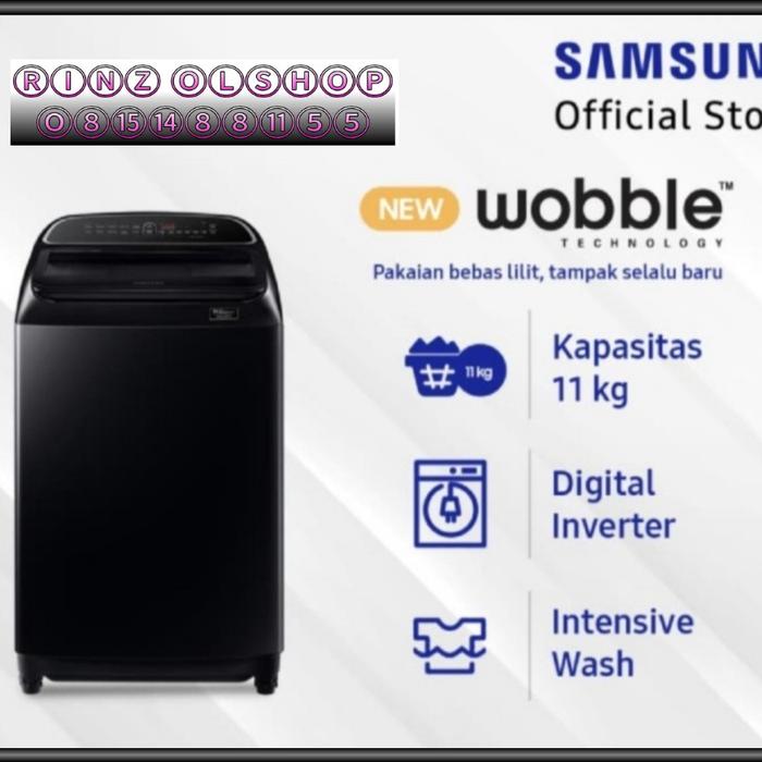 Gambar MESIN CUCI SAMSUNG WA11T5260BV TOP LOADING 11 KG NVERTER WOBBLE dari Rinz olshop undefined Tokopedia