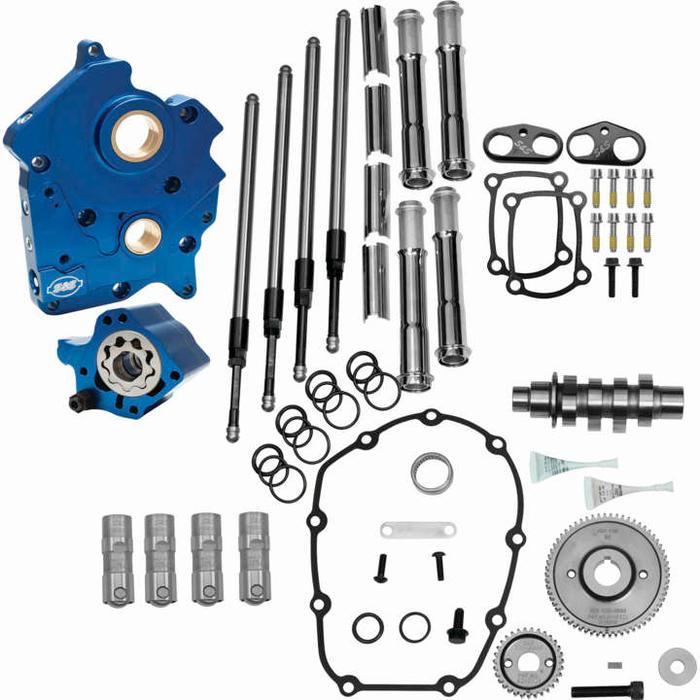 Gambar Vtwin Cam Cover chest Kit Gear Drive 475G Rear for harley 2017-up M8 dari Harley Equip Store undefined Tokopedia