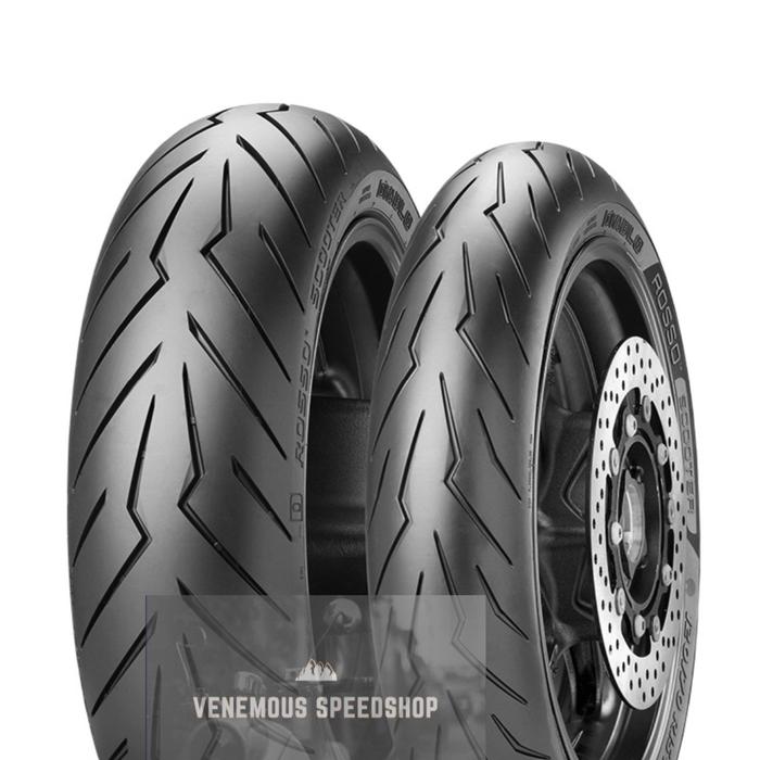 Gambar Ban Pirelli Diablo Rosso Scooter Ukuran 80/90-14 (Tubeless) dari Venemous Speedshop undefined Tokopedia