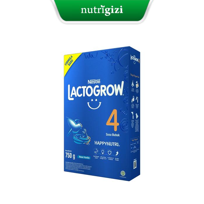 Gambar Nutrigizi | Nestle Lactogrow 3 & 4 Happynutri Susu Anak 750 gram - Lactogrow 4, Madu dari Nutrigizi undefined Tokopedia