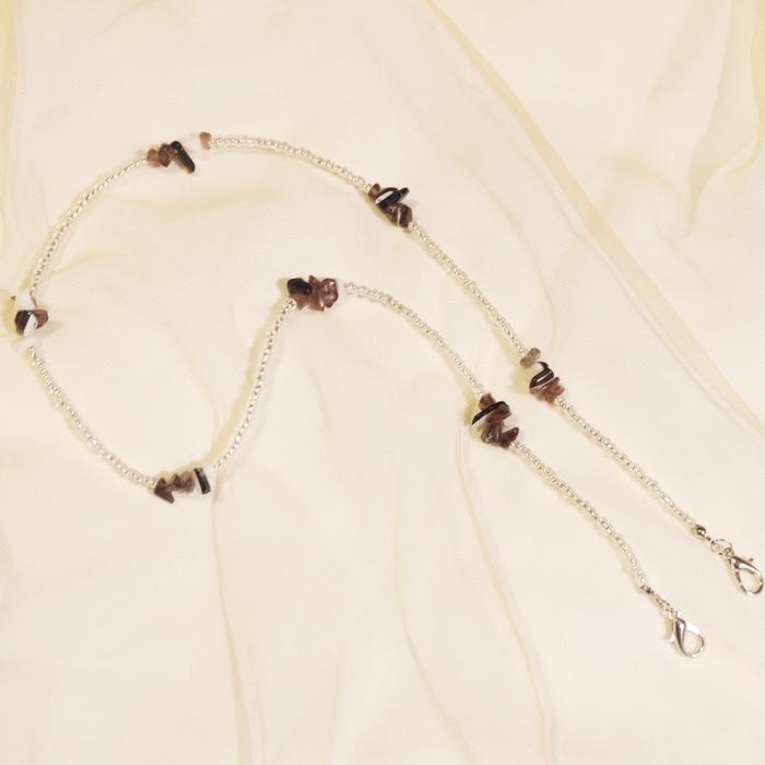 Gambar Merte - Strap Masker Batu Warna / Strap Kacamata / Gantungan Masker - Grape Yupi, Strap Kacamata dari MERTE undefined Tokopedia