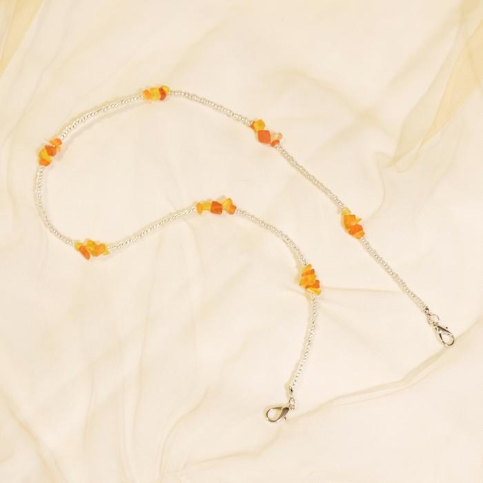 Gambar Merte - Strap Masker Batu Warna / Strap Kacamata / Gantungan Masker - Fruit Punch, Strap Kacamata dari MERTE undefined Tokopedia