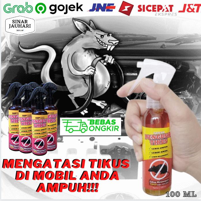 Gambar Top Car Pengusir Tikus, Pengusir Tikus, Obat Tikus, Semprotan Tikus - 100 ml dari sinar jauharii undefined Tokopedia