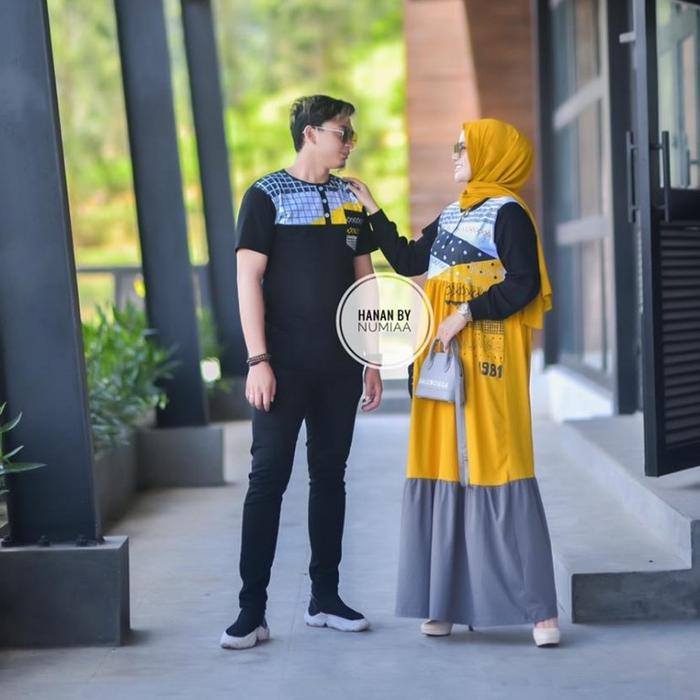 Gambar Hanan GAMIS - KOKO by Numiaa (check video  manisnya) - Gamis dari Join Zona undefined Tokopedia