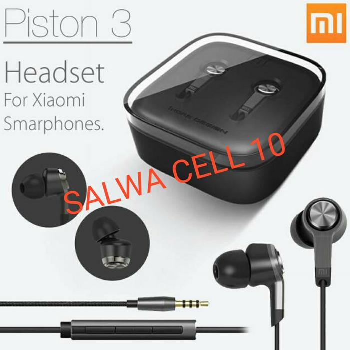 Headset Xiaomi Piston Xiaomi Piston V5 Jual HANDSFREE EARPHONE