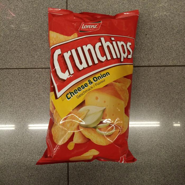 crunchips cheese and onion