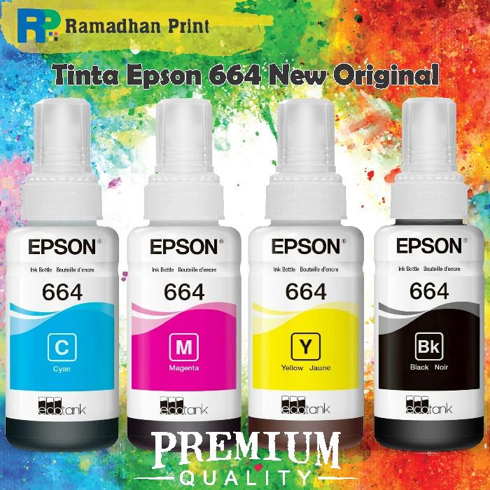 Jual Tinta Epson Original 664 t6641 Black 70ml - Kota Surabaya - Ramadhan  Print | Tokopedia