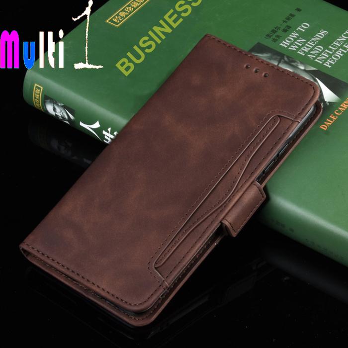 Gambar Flip Case Wallet Sony Xperia 1 II Sony 1 ii Leather Case Multi card - Brown dari MultiSatu undefined Tokopedia