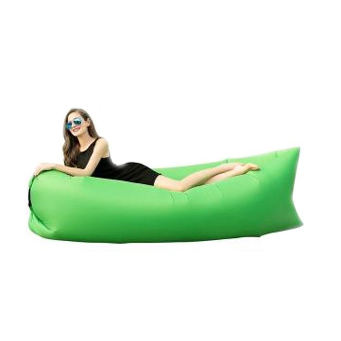 Gambar Lazy Bag Kursi Angin Air Sofa Lazy Air Bed Kasur Malas Santai Camping - Hijau dari SYMU OUTDOOR_NEW undefined Tokopedia