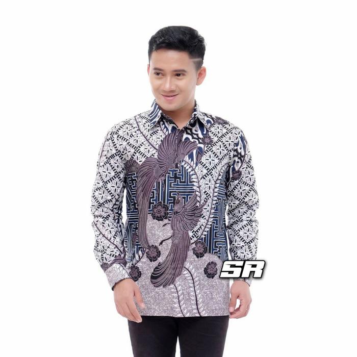 Gambar Kemeja Batik Pria Murah Lengan Panjang | Baju Batik Pria | Kemeja Pria - 8, XXL dari Murai Collection undefined Tokopedia