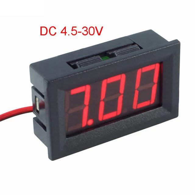Voltmeter Digital DC 4,5V-30V