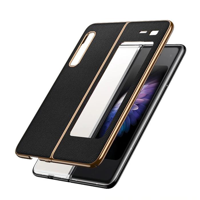 Gambar Casing Gkk Leather Samsung Galaxy Fold Hardcase Original - Mysterious Blac dari toko besar accessories undefined Tokopedia