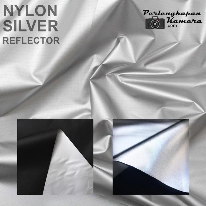 Gambar Kain Reflector Hitam Silver Photography Reflective Diffusion Sheet - 1.5 x 1 meter dari Perlengkapan DSLR undefined Tokopedia