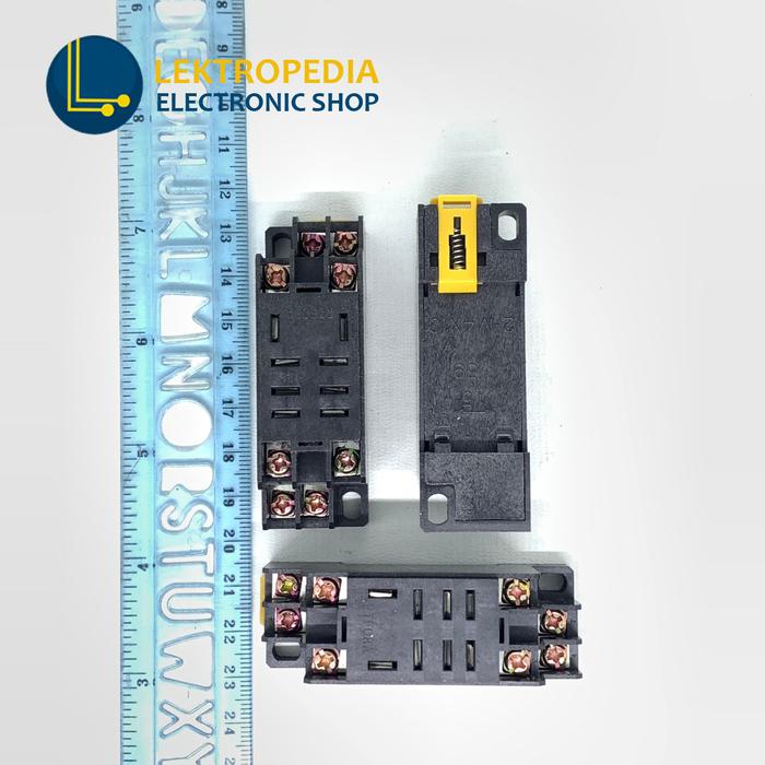 Gambar Soket Relay 8p PTF08A LY2N LY2 Socket Dudukan Rumah 8 pin kaki 8pin dari Lektropedia undefined Tokopedia