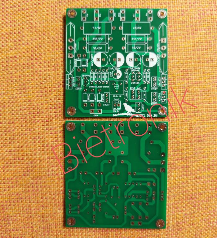Gambar PCB SOCL 504 Amp 2U Dauble layer dari Bietronik undefined Tokopedia