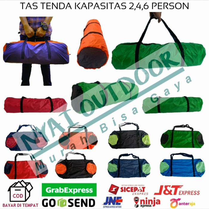 Gambar Tas tenda sarung tenda camping - random dari Nyai Outdoor undefined Tokopedia