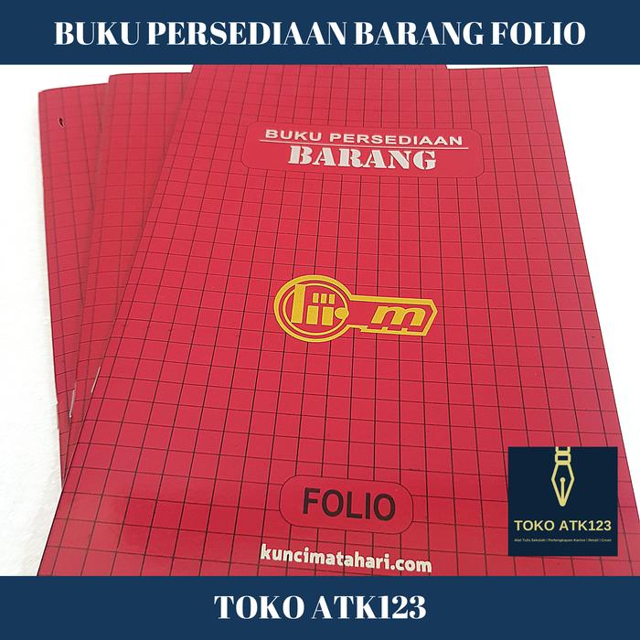 Jual Buku Persediaan Barang Folio Softcover Merk Kunci Buku Stok Barang Kota Surabaya Toko Atk123 Tokopedia