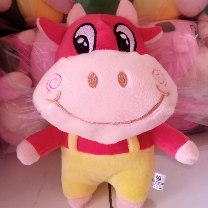 Gambar boneka sapi warna lucu - Merah dari toko Alesha Collection undefined Tokopedia
