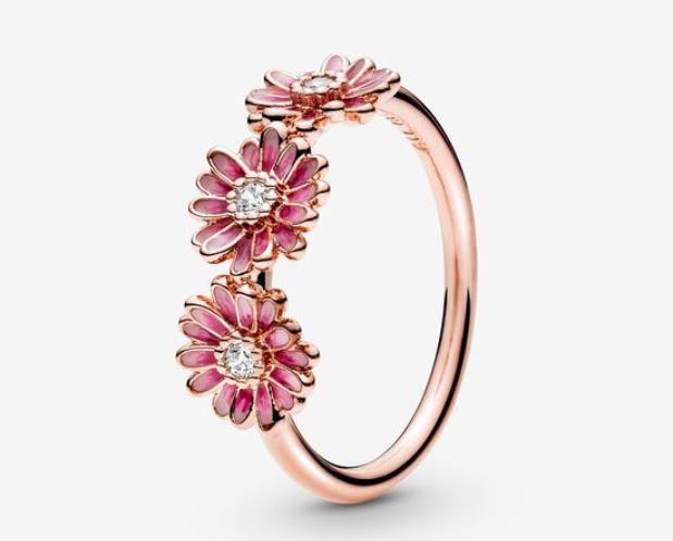 Jual PROMO CINCIN PANDORA PINK DAISY 