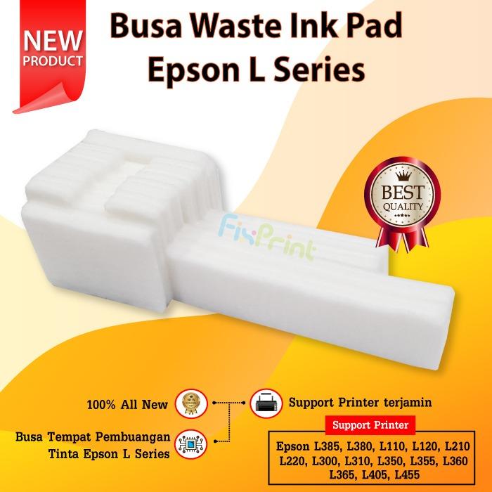 Gambar Busa Ink Pad Epson L110 L120 L210 L220 Inkpad Pembuangan L350 L360 - BUSA ONLY dari FixPrint Shop undefined Tokopedia