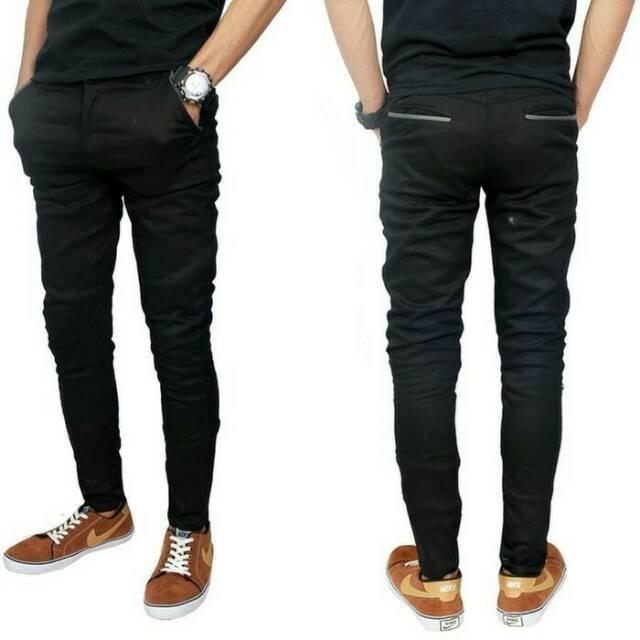 Gambar CELANA Pria SLIMFIT Panjang chino KERJA HARIAN - Creem, 27 dari MOROWALI JUAL BELI undefined 3 Tokopedia