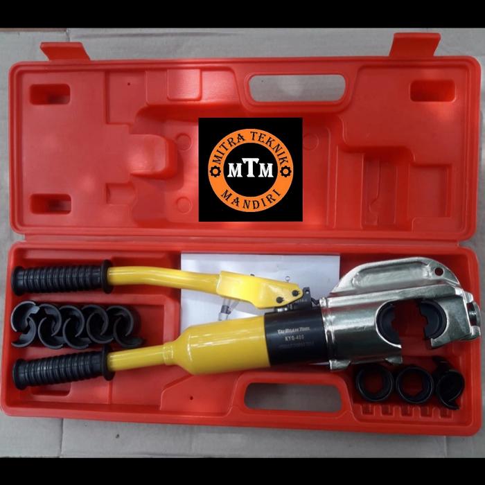 Gambar ALAT TANG PRESS HYDRAULIC CRIMPING TOOL TANG SKUN KABEL 400 MM dari MITRA TEKNIK MANDIRI undefined Tokopedia