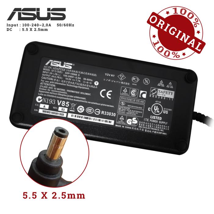 Jual Adaptor charger 19v Dc Asus ROG G73JH G74SX