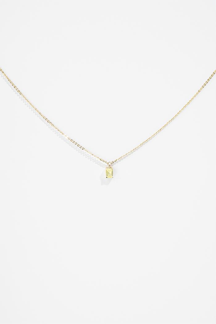 Gambar Jewel and Tale - Celestial - Celestial Necklace - Green Peridot, Gold dari Jewel and Tale undefined Tokopedia