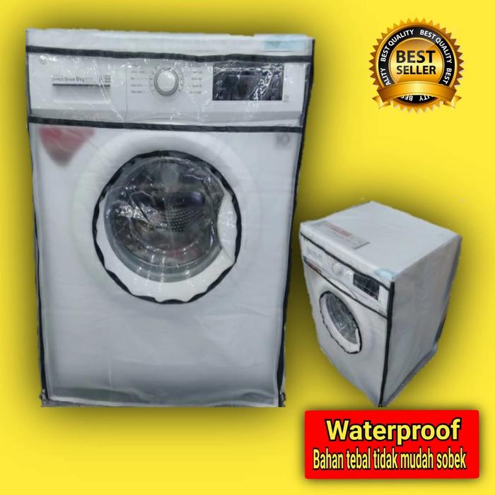 Gambar COVER MESIN CUCI CUCI FRONT LOADING / TUTUP / SARUNG MESIN CUCI - Bening Embun dari Bracket TV Grosir undefined Tokopedia
