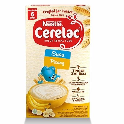 Gambar Nestle Cerelac Bubur Bayi Instant Usia 6-24 Bulan Rasa Pisang Susu dari sollahcell undefined Tokopedia
