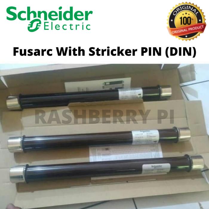 Gambar Schneider Fuse 24kv Fusarc dengan stricker PIN-DIN - 63A dari Raspberry Pi Distributor undefined Tokopedia