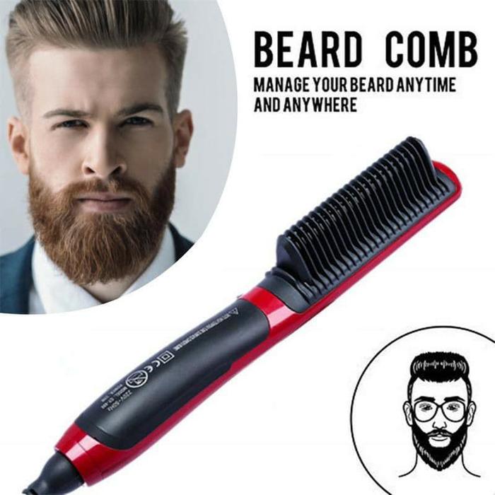 Gambar Sisir Pelurus Rambut Pria Wanita ASL 908 Fast Hair Straightener - Large 25cm dari INDOBEARLAND undefined Tokopedia