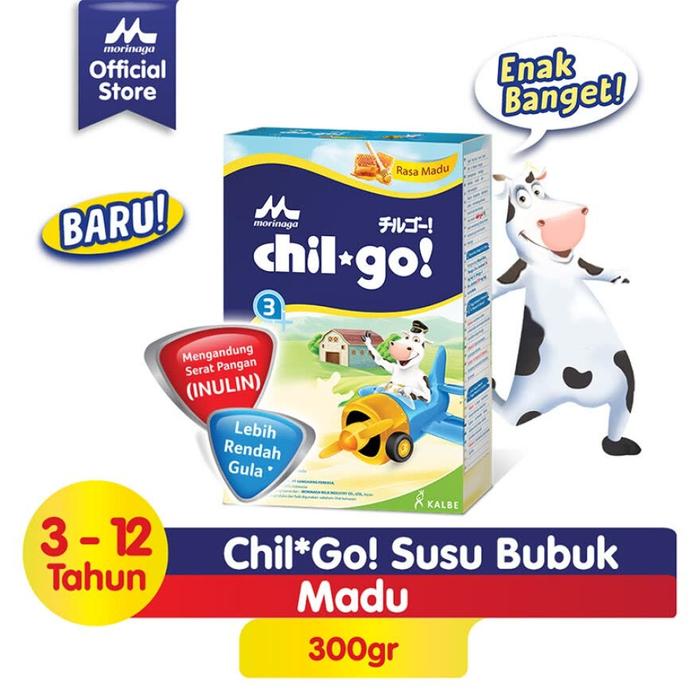 Gambar Morinaga CHIL GO 3+ 300GR RASA MADU dari rostinishop undefined Tokopedia