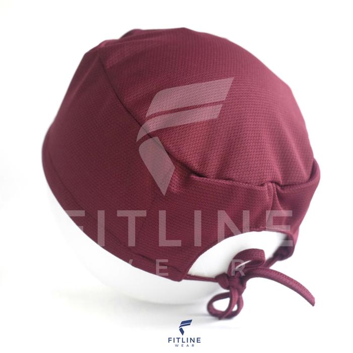 Gambar Basic Surgical Cap Fitline - Maroon Red dari Fitline Wear undefined Tokopedia